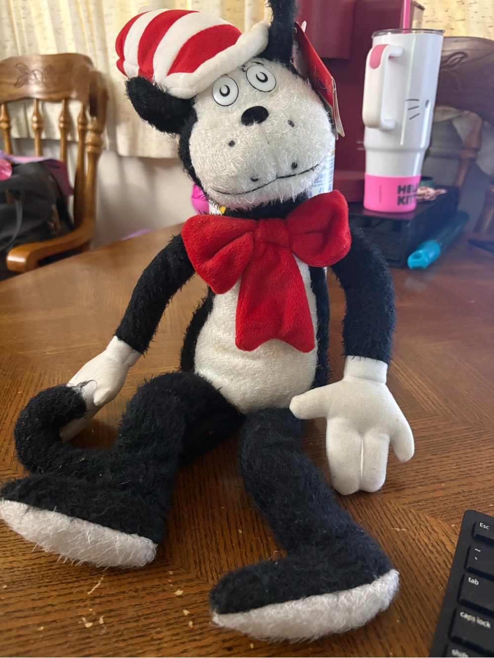 Dr Seuss cat plush